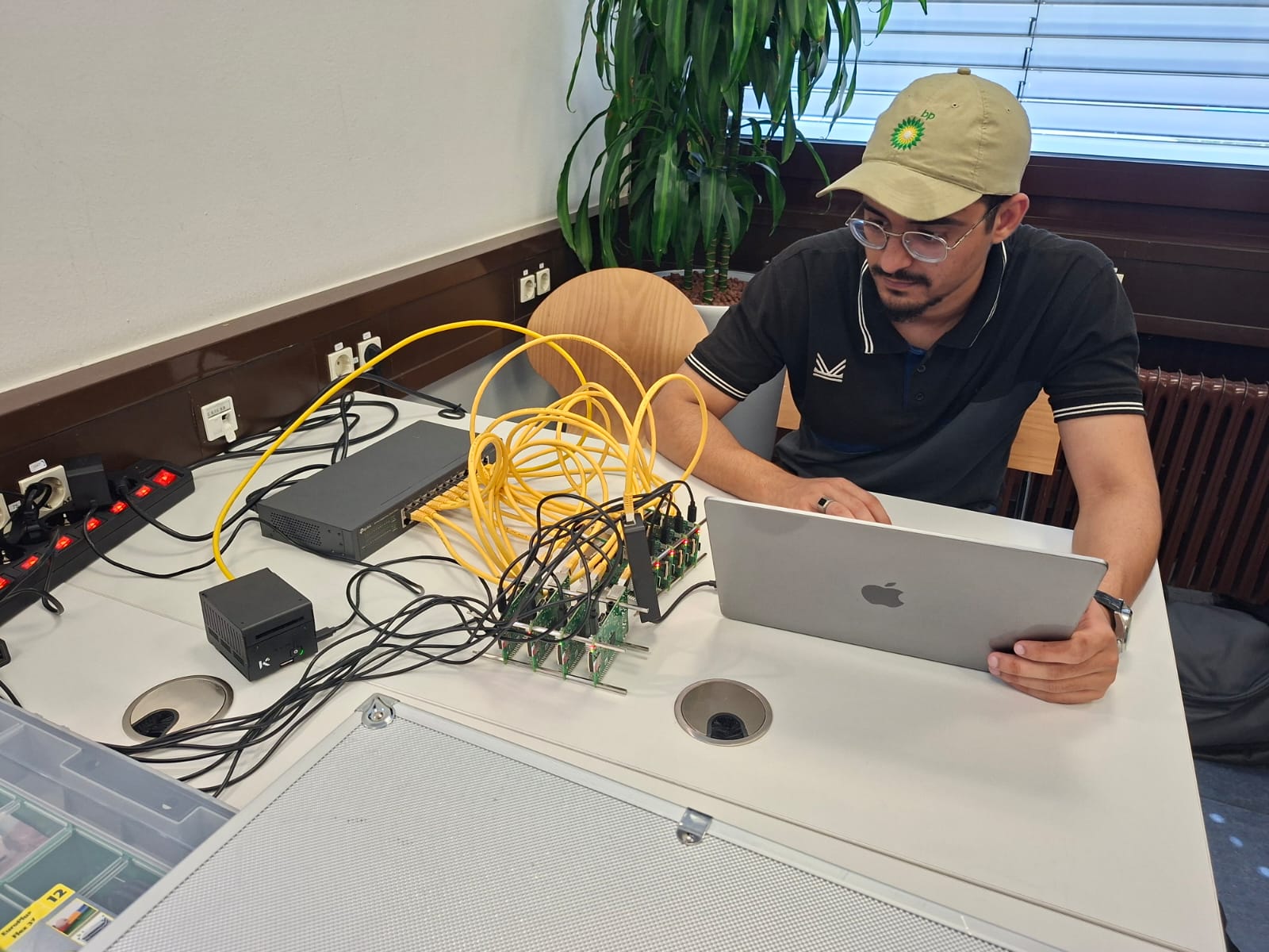 Setting up the 9-node Raspberry Pi cluster for HPL benchmarking